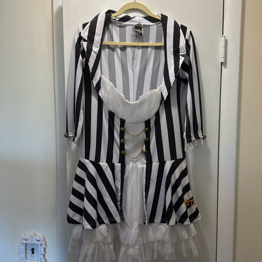 Beetle Juice Halloween costume